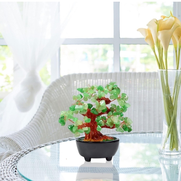 Feng Shui Natural Grade AAA Adventurine Bonzai Tree - Picture 5 of 5